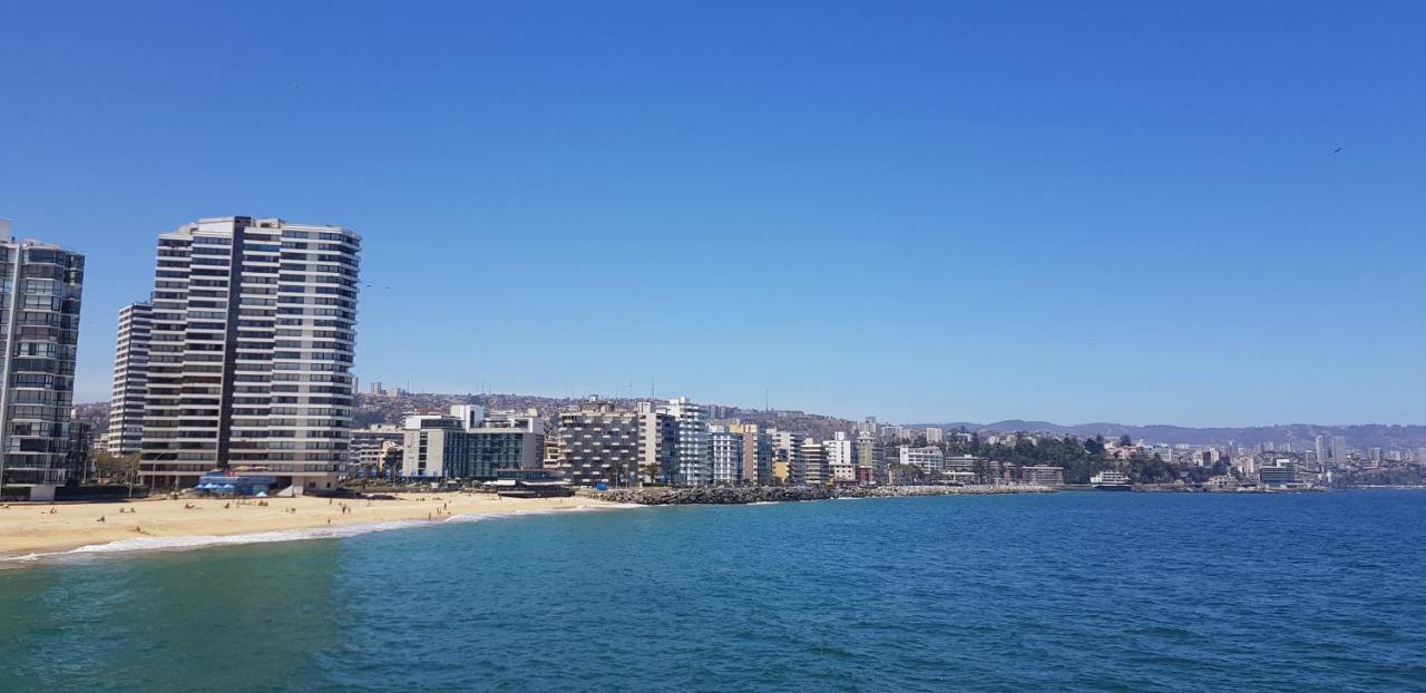 Gran Ubicacion, Cama Xl, Vina Del Mar Apartment ภายนอก รูปภาพ