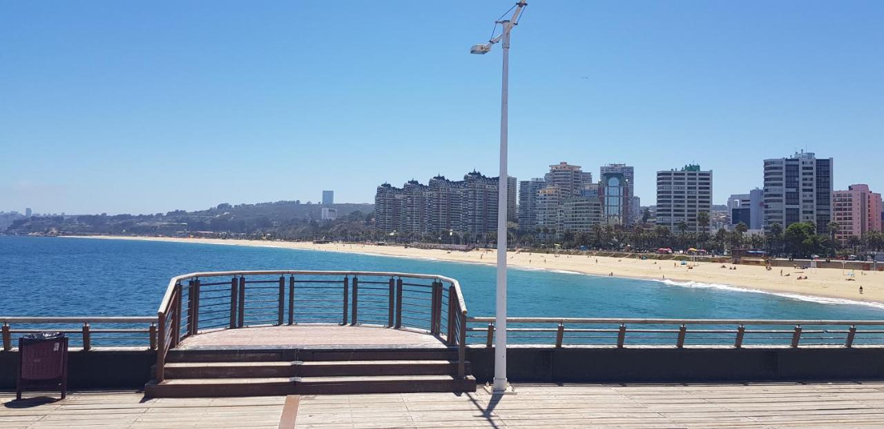 Gran Ubicacion, Cama Xl, Vina Del Mar Apartment ภายนอก รูปภาพ