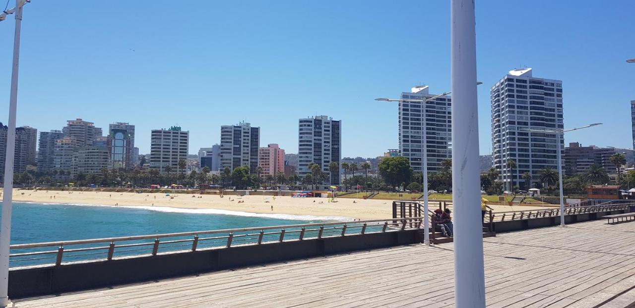 Gran Ubicacion, Cama Xl, Vina Del Mar Apartment ภายนอก รูปภาพ